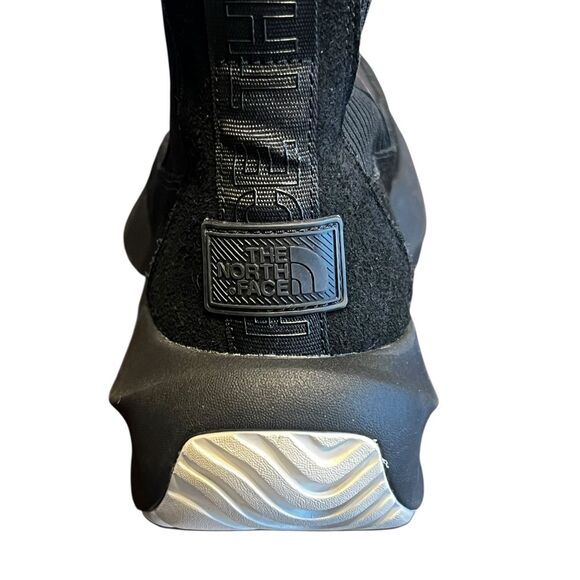 The North Face Halseigh black knit Waterproof elevated Chelsea Snow Boots 9.5 - Picture 5 of 7